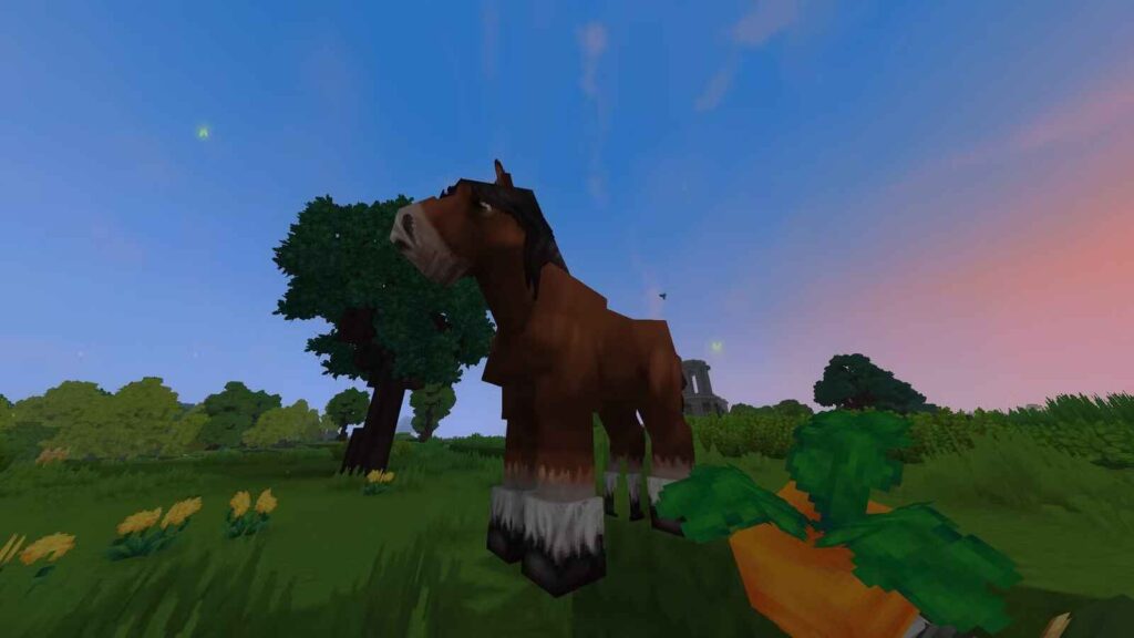 Приручение лошадей в Hytale
